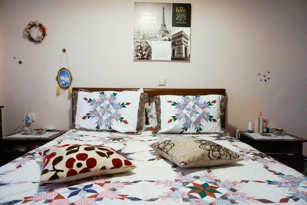 Peaceful & Styled Flat, 2 Bdrms, Wifi, Smart Tv Daire Kavala Dış mekan fotoğraf