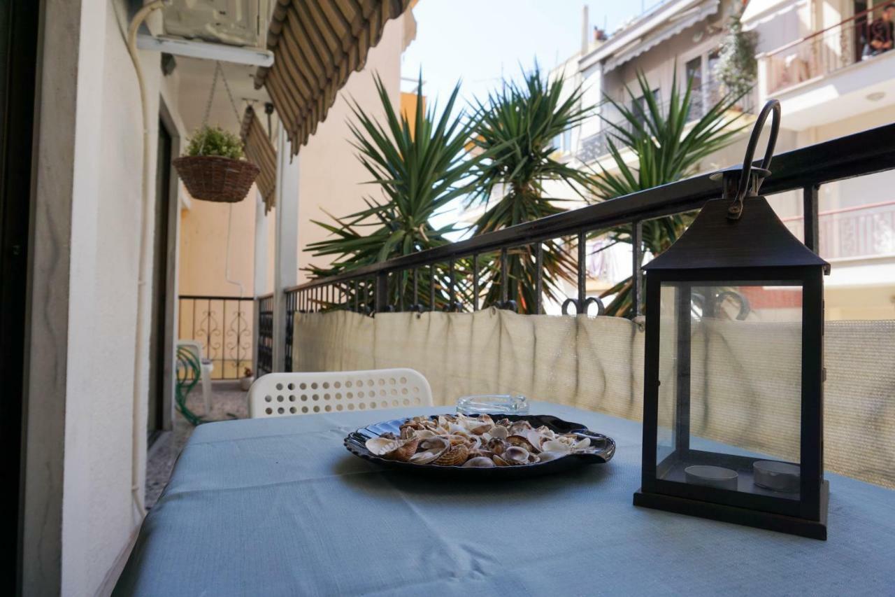 Peaceful & Styled Flat, 2 Bdrms, Wifi, Smart Tv Daire Kavala Dış mekan fotoğraf